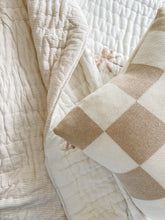 Load image into Gallery viewer, Seconds Single | King Single Quilt ~ Cotton Filled  ~  Nude Palm
