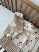 Load image into Gallery viewer, Kantha Cot Quilt ~ Rainbow
