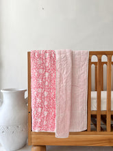 Load image into Gallery viewer, Baby &amp; Toddler, Cot Quilt|Playmat: Mahalia Pink
