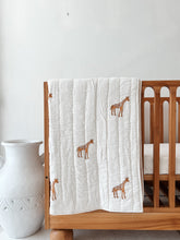 Load image into Gallery viewer, Baby &amp; Toddler, Cot Quilt|Playmat:  Giraffe
