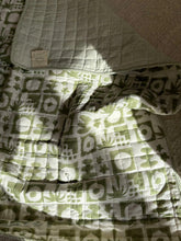 Load image into Gallery viewer, Baby Quilt /Play Mat: Light Kantha Style: Green Zailee
