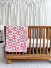 Load image into Gallery viewer, Kantha Cot Quilt ~  Pink Soli

