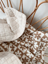 Load image into Gallery viewer, Baby Quilt /Play Mat: Light Kantha Style: Nude Soli
