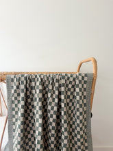 Load image into Gallery viewer, Cotton Baby Blanket:  Green Check
