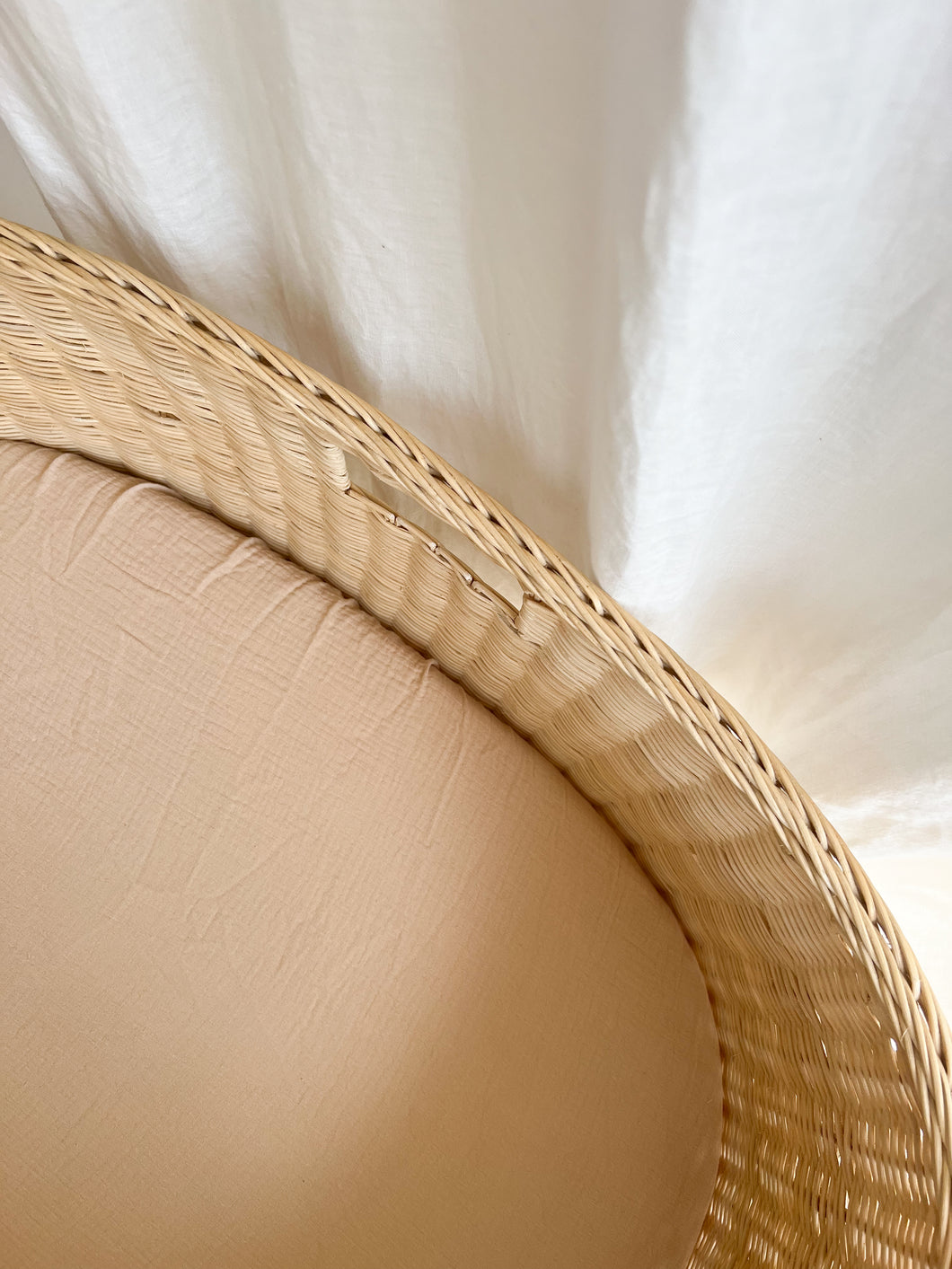 Bassinet Sheet:  Oat