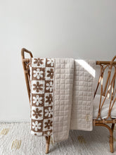 Load image into Gallery viewer, Baby Quilt /Play Mat: Light Kantha Style: Nude Soli
