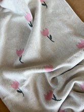 Load image into Gallery viewer, Cotton Baby Blanket:  Tulip
