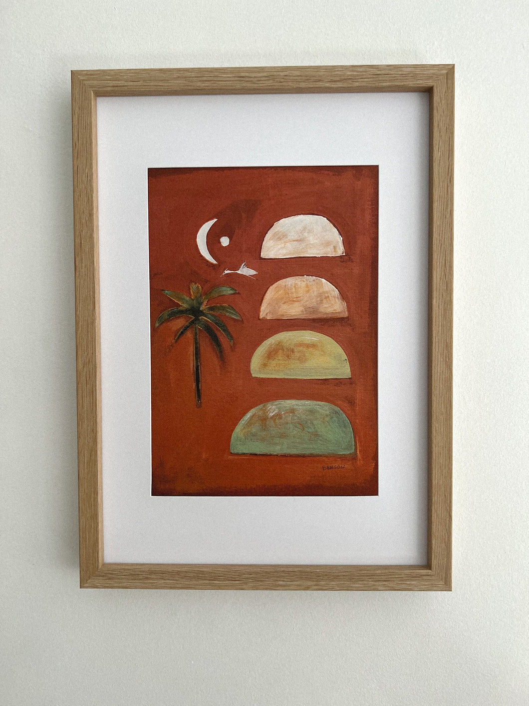 Original Painting ~ Palm Dreamtime Series ~ 2