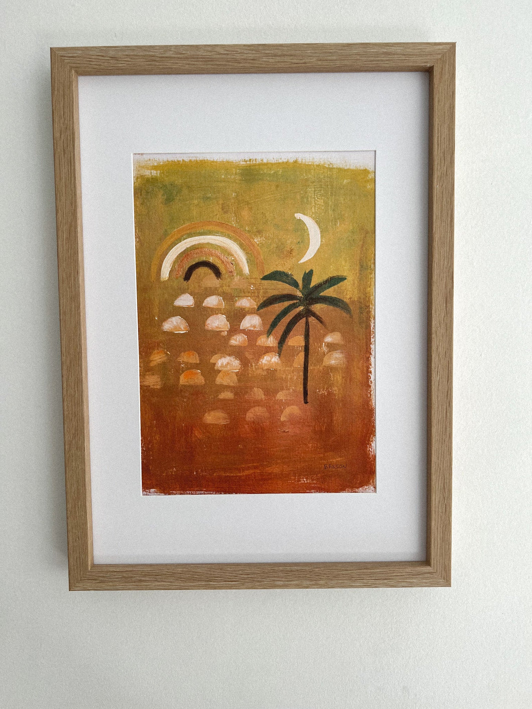 Original Painting  ~ Palm Dreamtime Series ~ 3