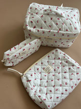 Load image into Gallery viewer, Sample Cherry Cosmetic/Nappy  Bag,  Set of 3
