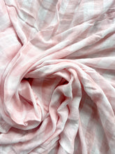 Load image into Gallery viewer, Seakaboo Organic Bamboo Cotton Baby Swaddle|Wrap: Pink Gingham
