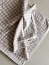 Load image into Gallery viewer, Cotton Baby Blanket -  Gingham
