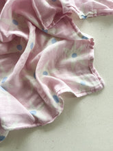 Load image into Gallery viewer, Seakaboo Organic Bamboo Cotton Baby Swaddle|Wrap:  Star Lily
