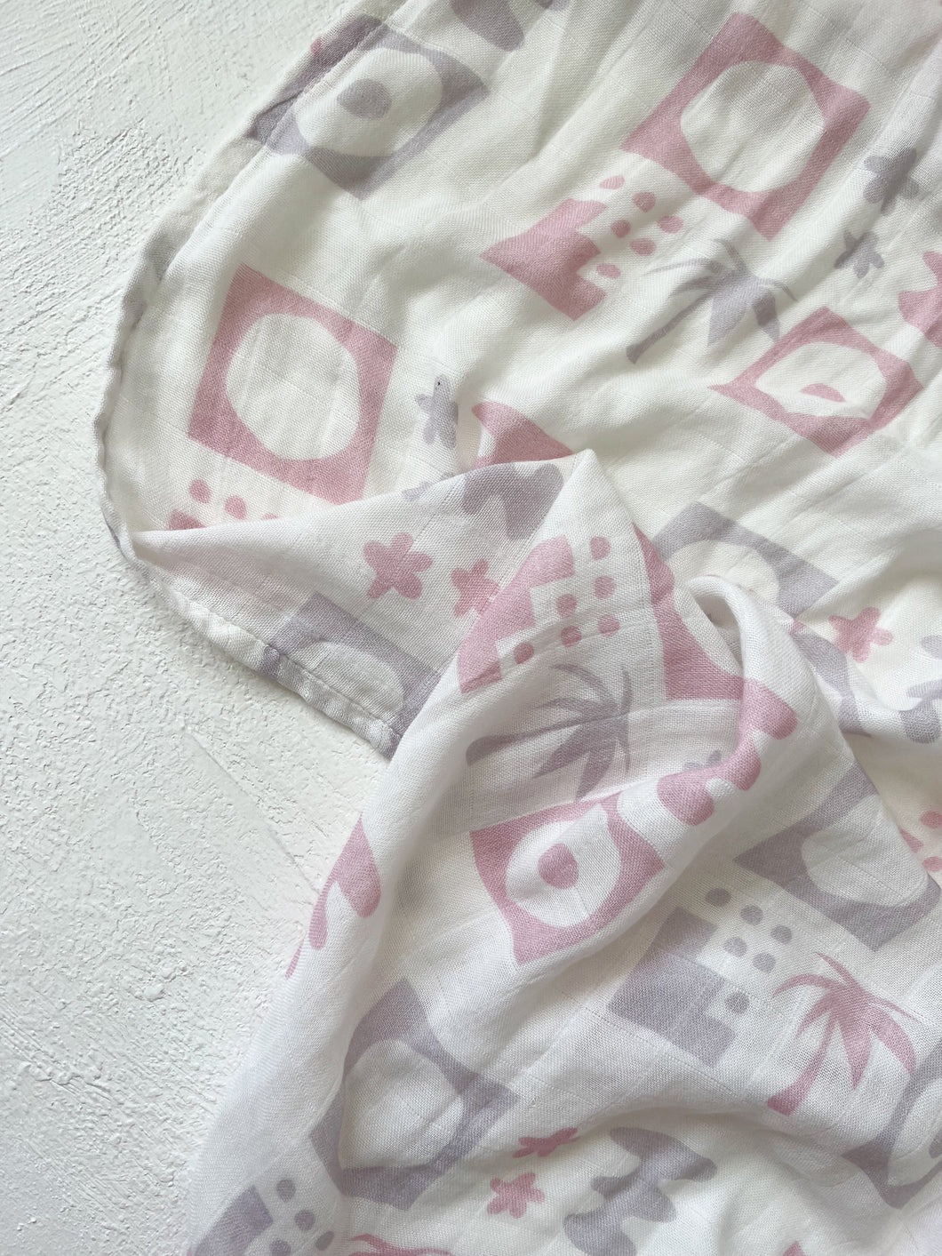 Seakaboo Organic Bamboo Cotton Baby Swaddle|Wrap: Zailie