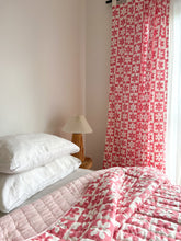 Load image into Gallery viewer, Single | King Single Quilt: Cotton Filled: Pink Soli
