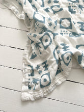 Load image into Gallery viewer, 4 Layered Baby Blanket: Umi Ocean
