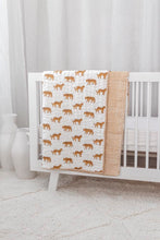 Load image into Gallery viewer, Kantha Cot Quilt ~ Leopard
