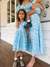 Load image into Gallery viewer, Gypsie Mini Dress - Ocean Blue
