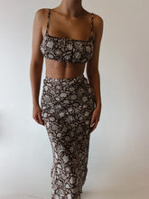 Load image into Gallery viewer, Ayu Midi Skirt - Earth Brown
