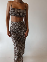Load image into Gallery viewer, Ayu Crop Top -  Earth Brown
