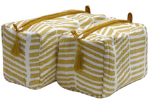 Load image into Gallery viewer, Nappy / Cosmetic Bag Set ~ Harvest
