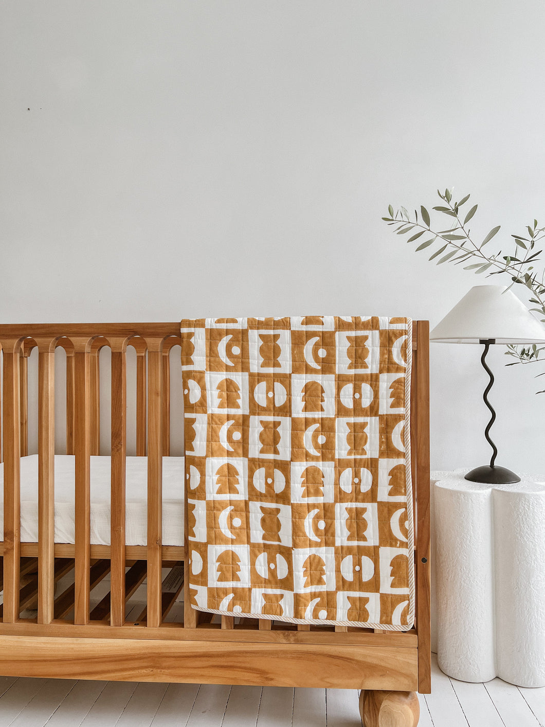 Kantha Cot Quilt ~ Remy