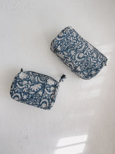 Load image into Gallery viewer, Nappy / Cosmetic Bag Set ~ Wildflower
