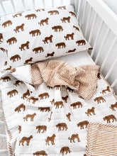 Load image into Gallery viewer, Kantha Cot Quilt ~ Leopard
