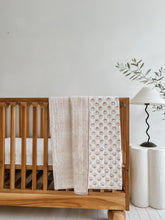 Load image into Gallery viewer, Kantha Cot Quilt ~ Yin yang
