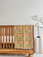 Load image into Gallery viewer, Kantha Cot Quilt ~  Sunji
