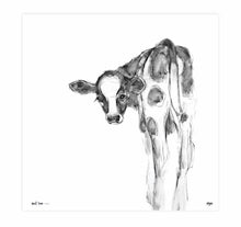Load image into Gallery viewer, Print ~ Cow ~ &#39;Real Love&#39;
